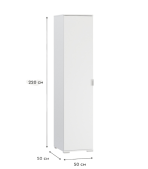 Tủ quần áo Stella Trắng- 1.2 - Ảnh 3