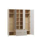 Tủ quần áo Mont Blanc Line Cà Phê Sữa-4 - Ảnh 2