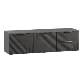 Tủ Tivi Shelton Xám Chì-2