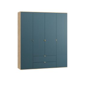 Tủ quần áo Mont Blanc Line Xanh Ngọc Navy-4