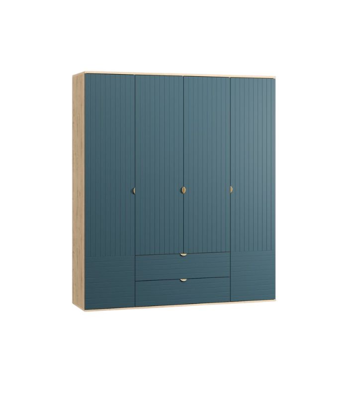 168 Tủ quần áo Mont Blanc Line Xanh Ngọc Navy-4 - Ảnh 1