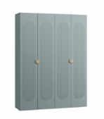 Tủ Quần Áo Lumi Xanh Dương Nhạt -4