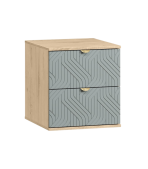 Tủ đầu giường Mont Blanc Fancy Xanh Dương Nhạt-1