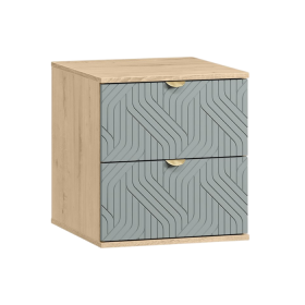 Tủ đầu giường Mont Blanc Fancy Xanh Dương Nhạt-1