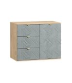 Tủ ngăn kéo Mont Blanc Fancy Xanh Dương Nhạt-1.1