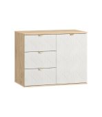 Tủ ngăn kéo Mont Blanc Fancy Trắng-1.1