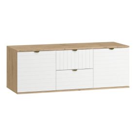 Tủ Tivi Mont Blanc Line Trắng-1