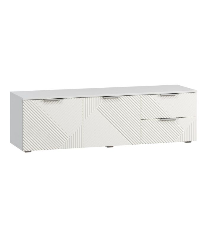 185 Tủ Tivi Shelton Trắng-2 - Ảnh 1