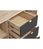 Tủ ngăn kéo Mont Blanc Fancy Xám Chì-2 - Ảnh 4