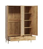 Tủ Quần Áo Roshal Wood Vân Gỗ - 3 - Ảnh 2
