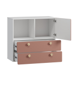 Tủ đầu giường Archie Hồng Charlie-2 - Ảnh 2