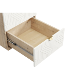 Tủ đầu giường Mont Blanc Fancy Trắng-1 - Ảnh 5