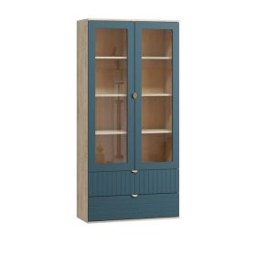 Tủ Trưng bày Mont Blanc Line Xanh Ngọc Navy-1