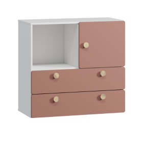 Tủ đầu giường Archie Hồng Charlie-2