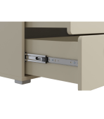 Tủ đầu giường Archie Trắng kem-2 - Ảnh 5