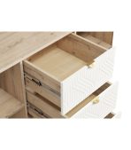 Tủ ngăn kéo Mont Blanc Fancy Trắng-2 - Ảnh 3