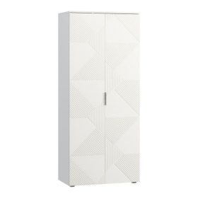 Tủ Quần Áo Shelton Trắng-2