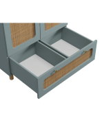 Tủ quần áo trẻ em Lindo Xanh Dương Nhạt- 1 - Ảnh 5