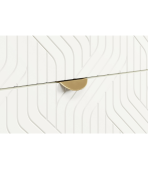 Tủ đầu giường Mont Blanc Fancy Trắng-1 - Ảnh 4