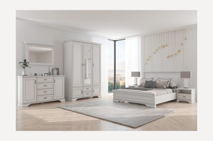 Combo phòng ngủ Innsbruck Trắng