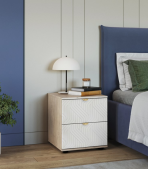 Tủ đầu giường Mont Blanc Fancy Trắng-1 - Ảnh 3