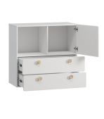 Tủ đầu giường Archie Trắng-2 - Ảnh 2