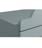 Tủ quần áo trẻ em Lindo Xanh Dương Nhạt- 1 - Ảnh 4