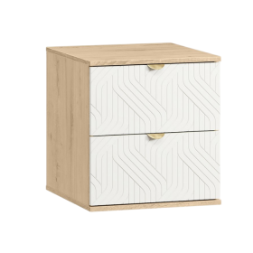 Tủ đầu giường Mont Blanc Fancy Trắng-1