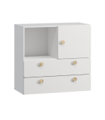 Tủ đầu giường Archie Trắng-2