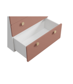 Tủ ngăn kéo Archie Hồng Charlie-1 - Ảnh 5