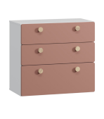 Tủ ngăn kéo Archie Hồng Charlie-1