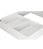 Giường Stella Trắng -140 - Ảnh 5