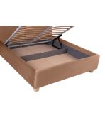 Giường Venta Nhung 160 Nâu Caramel - Ảnh 8