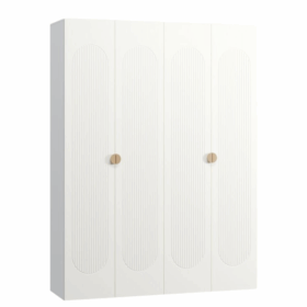 Tủ Quần Áo Lumi Trắng -4