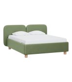 Giường Venta Nhung 140 Xanh Olive