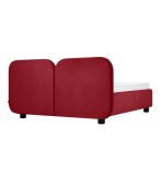 Giường Venta Nhung 140 Đỏ Cherry - Ảnh 4