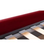 Giường Venta Nhung 140 Đỏ Cherry - Ảnh 12