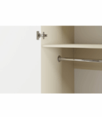 Tủ Quần Áo Lumi Trắng Kem -2 - Ảnh 2