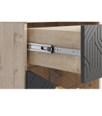 Tủ giày Mont Blanc Fancy Xám Chì-1 - Ảnh 2