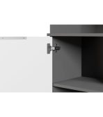 Kệ Trang Trí Shelton Xám Chì-2 - Ảnh 3