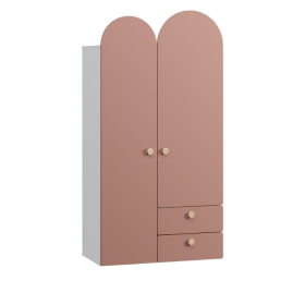 Tủ quần áo Archie Hồng Charlie- 2