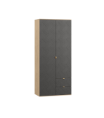 Tủ quần áo Mont Blanc Fancy Xám Chì-2