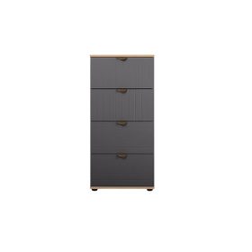 Tủ ngăn kéo Mont Blanc Line Xám Chì-1