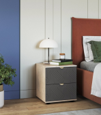 Tủ đầu giường Mont Blanc Fancy Xám Chì-1 - Ảnh 5