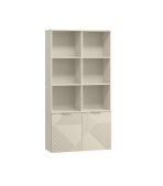 Kệ Trang Trí Shelton Trắng Kem-2