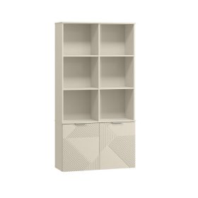 Kệ Trang Trí Shelton Trắng Kem-2