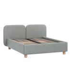 Giường Venta Nhung 160 Silver Xám Bạc - Ảnh 7