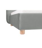 Giường Venta Nhung 160 Silver Xám Bạc - Ảnh 4