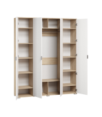 Tủ quần áo Stella Màu Gỗ Sồi -4 - Ảnh 3