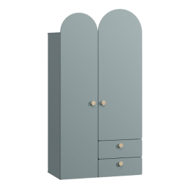 Tủ quần áo Archie Xanh dương nhạt- 2